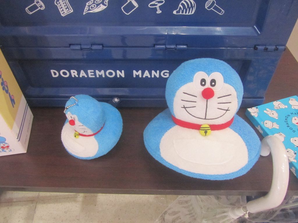 1樓的 Doraemon Manga Time 展示的產品
